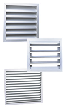 Grilles de ventilation  sur mesure 